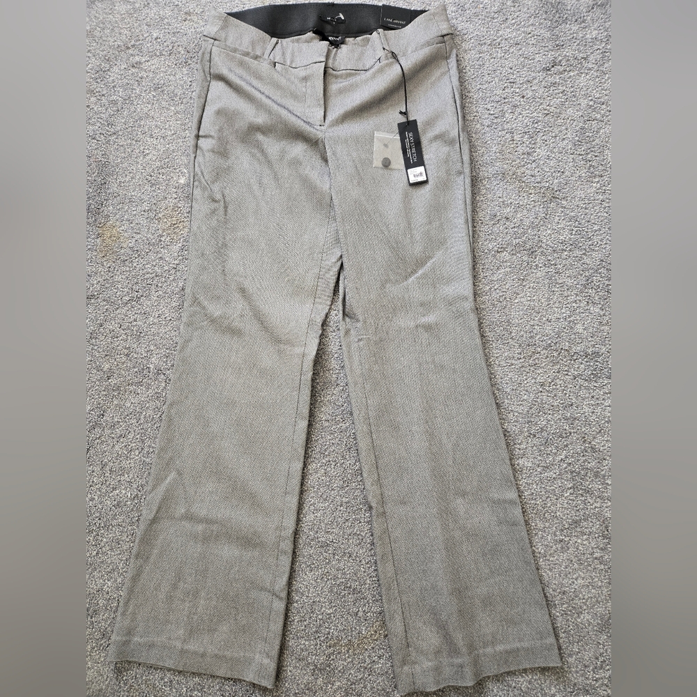Gray Lane Bryant Sexy Stretch Boot Cut Pants, Size 16, NWT